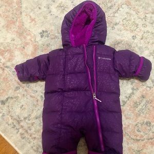 0-3 mo Columbia snow suit